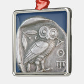 Atheense tetradrachma metalen ornament (Links)