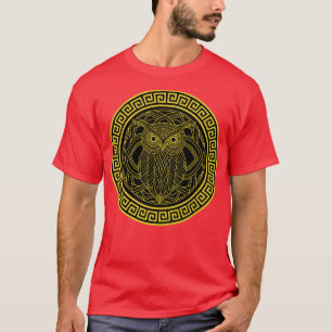Atheense uil t-shirt