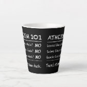 ATHEISM 101 - KOFFIE-MOK LATTE MOK (Voorkant)