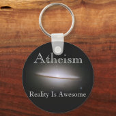 atheïsme , de realiteit is geweldige sleutelhanger (Voorkant)