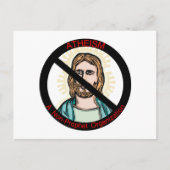Atheïsme Non Prophet Briefkaart (Voorkant)