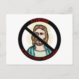 Atheïsme Non Prophet Briefkaart
