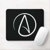 Atheïsme Pictogram Mousepad Muismat (Met muis)