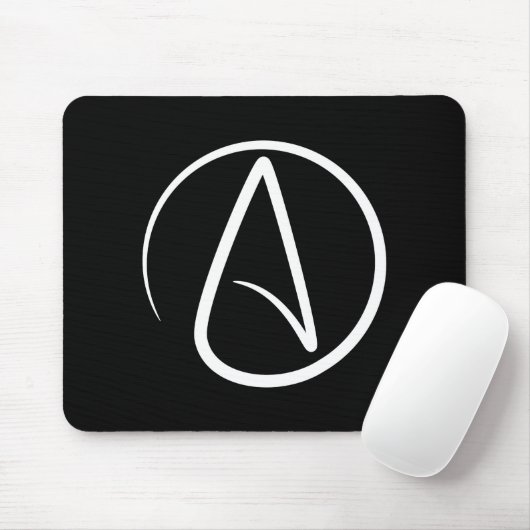 Atheïsme Pictogram Mousepad Muismat (Met muis)