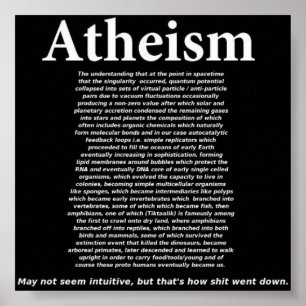 Atheïsme Poster