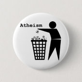 Atheïsme Ronde Button 5,7 Cm (Voorkant)