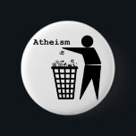 Atheïsme Ronde Button 5,7 Cm<br><div class="desc">Atheïsme</div>
