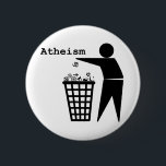 Atheïsme Ronde Button 5,7 Cm<br><div class="desc">Atheïsme</div>