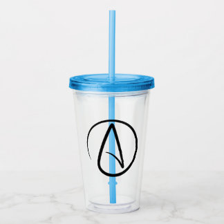 Atheïsme symbool - Atheïstisch teken Acryl Drinkbeker
