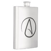 Atheïsme symbool - Atheïstisch teken Flacon (Rechts)