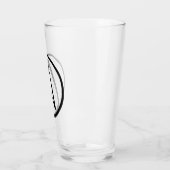Atheïsme symbool - Atheïstisch teken Glas (Links)
