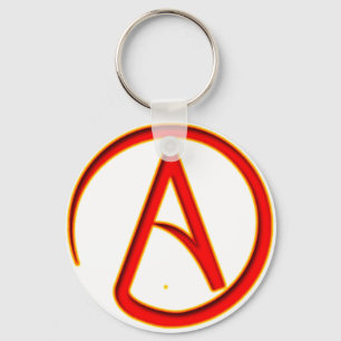 Atheïssymbool Sleutelhanger