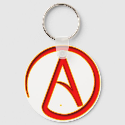 Atheïssymbool Sleutelhanger (Voorkant)