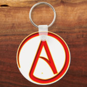 Atheïssymbool Sleutelhanger (Voorkant)