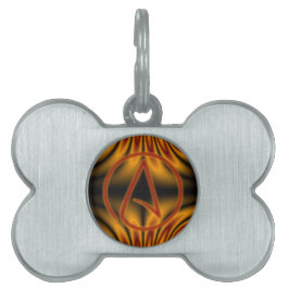 Atheïst A Huisdieren Naamplaatje