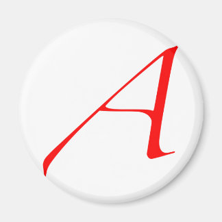 Atheïst A-logo Magneet