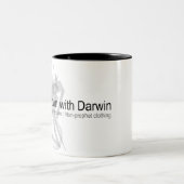 Atheïst Apparel - Omlaag met Darwin Mok (Center)