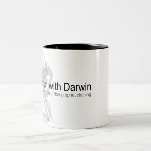 Atheïst Apparel - Omlaag met Darwin Mok (Center)