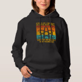 Atheist Atheism God Is Just A Variable Initial Val Hoodie (Voorkant)