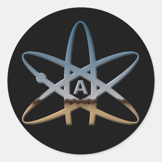 Atheïst "Atom" Stickers (Voorkant)
