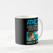 Atheist Because God Sending Himself To Sacrifice H Koffiemok (Voorkant rechts)