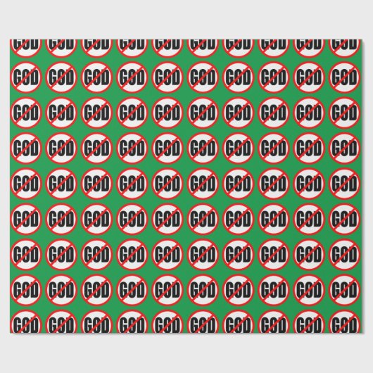 ATHEÏST CADEAUPAPIER (Vlak)