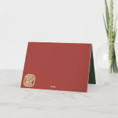 Atheist Christmas card for atheist non-dieters. Kaart (Achterkant)