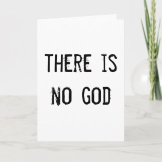Atheïst Christmas Kaart