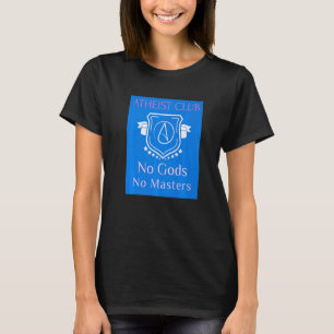 Atheïst Club No Gods No Masters T-shirt