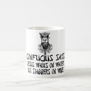 Atheïst Confucius Koffiemok
