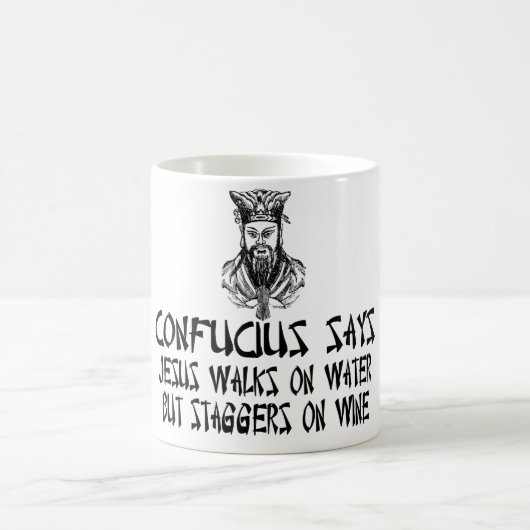 Atheïst Confucius Koffiemok (Center)