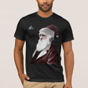 Atheïst - Darwin Kerstmis als kerstman T-shirt