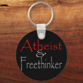 Atheïst en Freethinker Sleutelhanger (Voorkant)