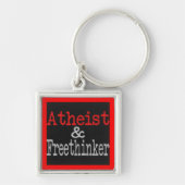 ATHEIST EN FREETHINKER SLEUTELHANGER (Voorkant)