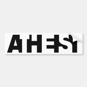 ATHEIST EYE-TEST BUMPERSTICKER