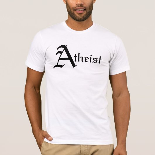 Atheïst Fritt T-shirt (Voorkant)