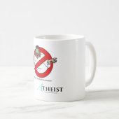 Atheist Ghost Buster Koffiemok (Voorkant rechts)