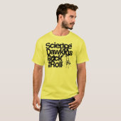 Atheïst - Grunge Science dawkins rock & roll T-shirt (Voorkant volledig)