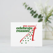 Atheist Holiday Season Feestdagenkaart (Staand voorkant)