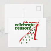 Atheist Holiday Season Feestdagenkaart (Voorkant / Achterkant)