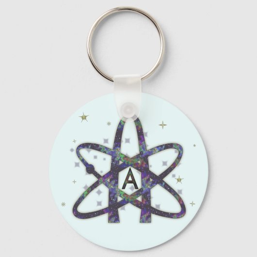 Atheïst in Sleutelhanger voor de buitenruimte (Voorkant)