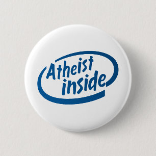 Atheïst Inside Ronde Button 5,7 Cm