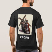 Atheïst Jesus Joke T-shirt (Achterkant)