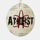 Atheïst Keramisch Ornament (Links)