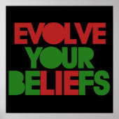 Atheïst kerstfeest poster (Voorkant)