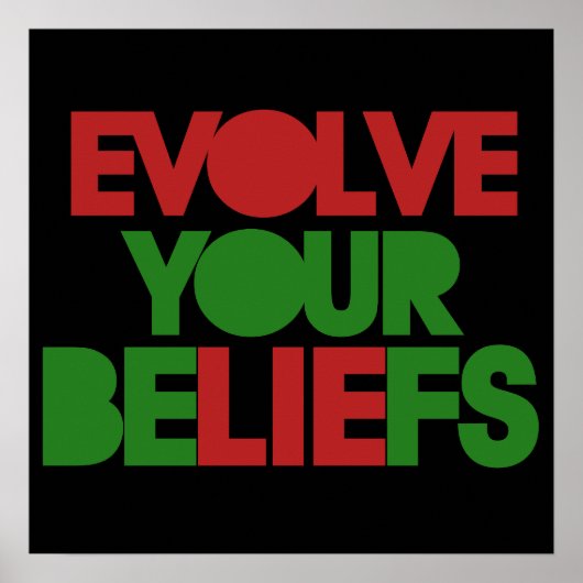 Atheïst kerstfeest poster (Voorkant)