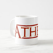 Atheïst Koffiemok (Voorkant links)