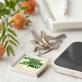 Atheïst Mantis Sleutelhanger (Zijkant)