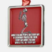 Atheïst Metalen Ornament (Links)