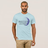 Atheist Moon T-shirt (Voorkant volledig)